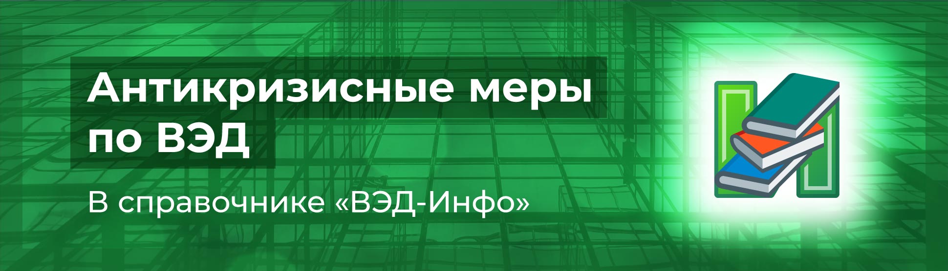 Антикризисные меры по ВЭД в «ВЭД-Инфо»