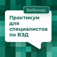 Баннер для вебинара «Практикум для специалистов по ВЭД»