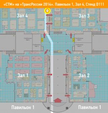 Схема выставки
